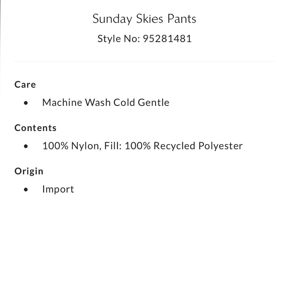 Free People Movement Sunday Skies Pants Size Medium NWT - Picture 6 of 16